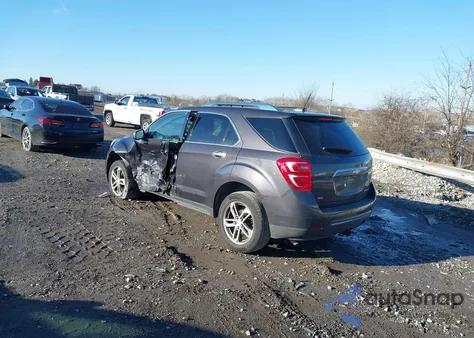 2016 Chevrolet Equinox Ltz from USA, damaged, VIN 2GNFLGEK1G6326287